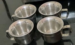Set of 4 Metal Cups