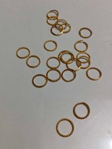 Gold Twisted Nose Rings