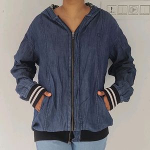 Jacket With Hoodie Unisex XL