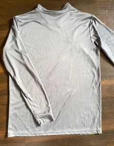 Grey &amp; Neon Green Sports Jersey / Athletic Top
