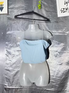 Light Blue Spaghetti Strap Top