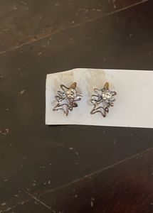 Sparkling Star Stud Earrings
