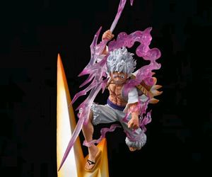 luffy gear 5 thunder base with lights