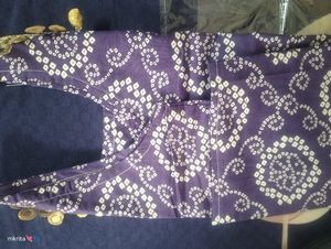 Elegant Purple Kurti Top