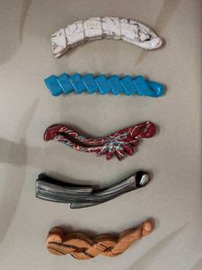 Set of 5 Unique Hair Clips