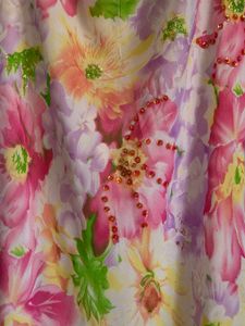 Y2k Floral Print Dress with Tie Shoulders