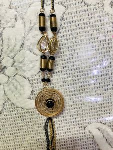 Neckpiece with earring