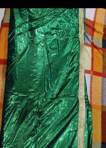 Green Dress Material