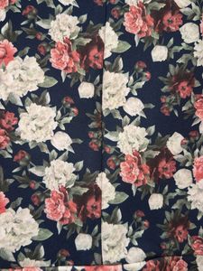 Chic Floral Peplum Top