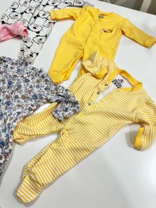Soft &amp; Cute Baby Onezies - Bundle of 5