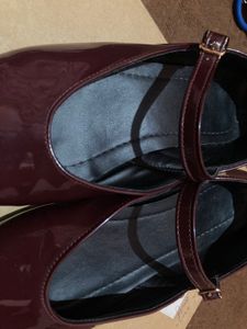 Burgundy Ballet Flats
