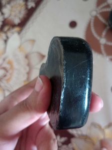 Heart Shaped charcoal natural soap