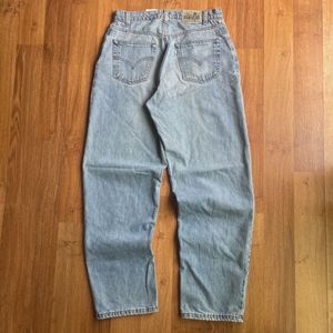 vintage Levis silver tab loose fit.