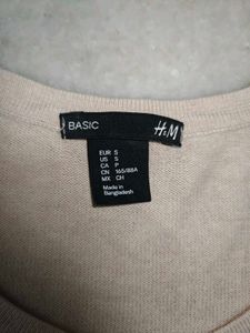 H&amp;M Cream Knit Cardigan