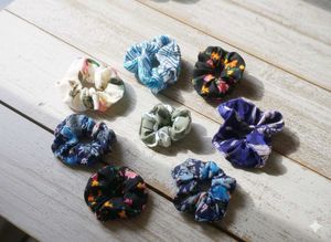 Colorful Scrunchie Set of 8