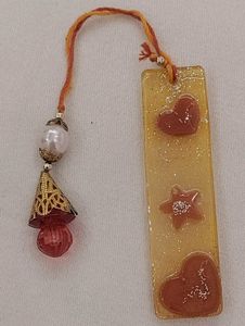 Handmade Resin Bookmark
