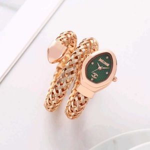 Just Cavalli# For Women Snake Wrap – Quartz Moveme