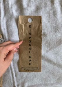 Disposable  bags