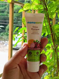 Sealed Pack, Mamaearth Onion Shampoo, 20ml Sample