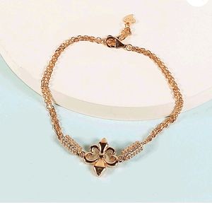 Rose Gold Silver Bracelet