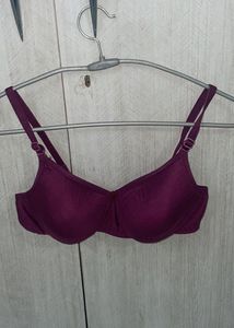 Comfortable T-Shirt Bra - Purple