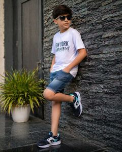 Athletic Sneakers - Navy & Turquoise Accents