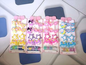 4-Adorable Kids Hair Clip Set