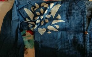 Blue Denim Style Kurti