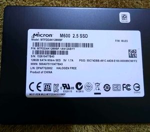 Micron MTFDDAK128MBF 128GB SATA 6GBPS SSD