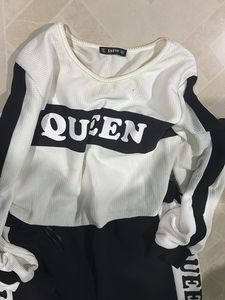 Queen Sweatshirt &amp; Jogger Set