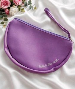 Cute Purple Wristlet pouche
