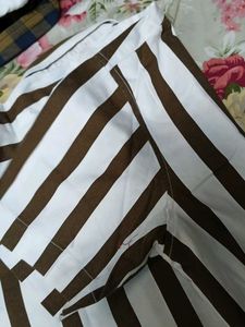 Men's Striped Button-Up Shirt