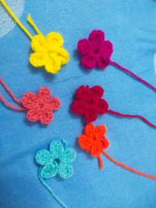 Handmade 30 Crochet Flower