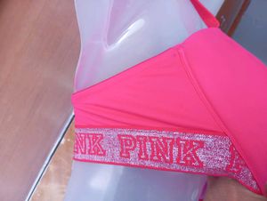 Vibrant Pink Push-Up Bra