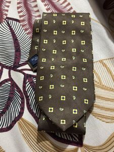Paisley Brown Necktie
