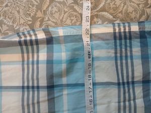 Men's Blue Checked Short Sleeve Shirt