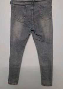 Womens Light Wash Denim Jeans