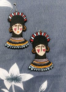 Beautiful Thread Work Earings