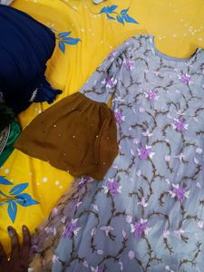 It's Tunning Colour Gown ...