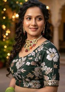 Elegant Floral Lehenga Choli Set