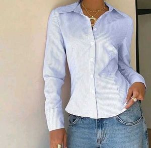 Classic Striped Long Sleeve Shirt