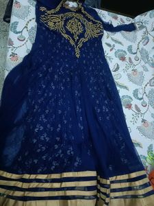 fixed price Heavy Party Wear Anarkali & Dupatta In