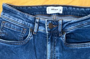 Blue Wash Bootcut Jeans