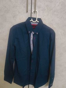 Men's Textured Slim Fit Shirt