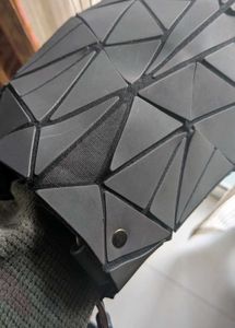 Geometric Reflective Tote Bag