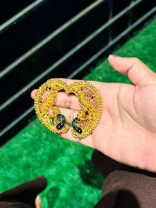 Exquisite Peacock Design Earrings