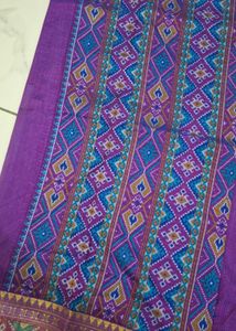 Blue Lehariya Saree