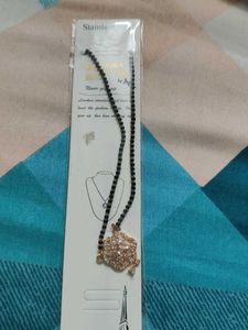 Elegant CZ Mangalsutra Pendant Necklace