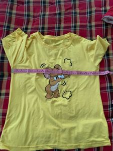 Yellow Jerry Cartoon T-Shirt