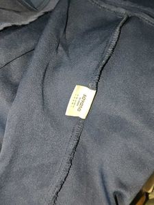 Chic Navy Blue Square Neck Dress